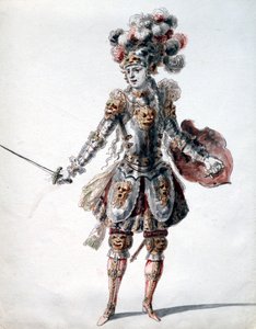 Caballero encantado, c. 1685 de Jean Berain, Jean Baptiste Lully