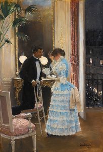 Una conversación de Jean Beraud
