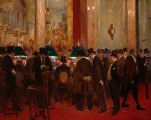 En el círculo, 1908