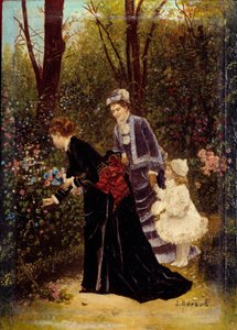 En el jardín de Jean Beraud