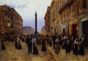 La Rue de la Paix de Jean Beraud