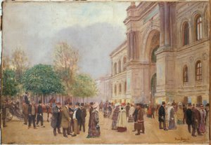 Salida del Salón, Palais de l