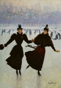 Las patinadoras de Jean Beraud