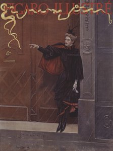 Pleut-il?. Portada de Le Figaro Illustré, noviembre de 1893