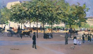 Paseo en una Tarde de Domingo, París