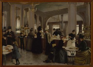 La pastelería Gloppe de Jean Beraud
