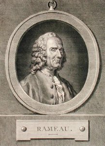 Retrato de Jean Philippe Rameau (1683-1764) grabado por Benoist de Jean Bernard (after) Restout