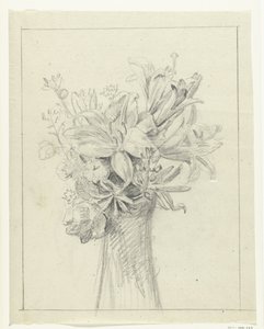 Flores en un florero de Jean Bernard