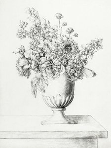 Flores en un jarrón de Jean Bernard