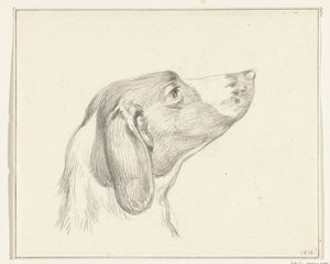 Cabeza de perro, a la derecha de Jean Bernard