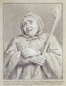 La marquesa de Brinvilliers camino a su muerte de Jean Bernard Restout