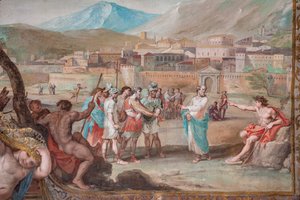 Baco, Licurgo y Hermes Trimegisto de Jean Boulanger