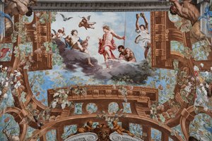 Baco y Venus y putti de Jean Boulanger