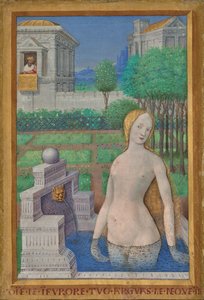 Baño de Betsabé de las Horas de Luis XII