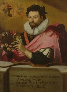 Retrato de Jean de Caulet con la corona de Apolo, 1635