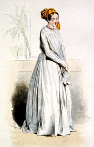Mujer criolla de Cayena, c.1850 (grabado) de Jean Charles (1800 79) Pauquet