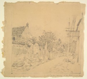 calle del pueblo de Jean Charles Cazin