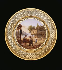 Corderie, c.1820-35 de Jean Charles Develly