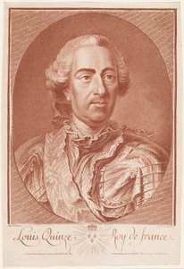 Luis XV, Rey de Francia de Jean Charles François
