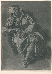 Hombre sentado de Jean Charles François