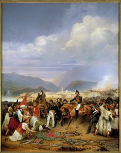 Guerra de Independencia Griega (1828-1833): La Casa General recibe la rendición del castillo de Morea el 30 de octubre de 1828 de Jean Charles Langlois