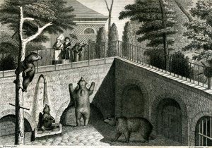 Guarida de osos en un zoo de Jean Charles Werner