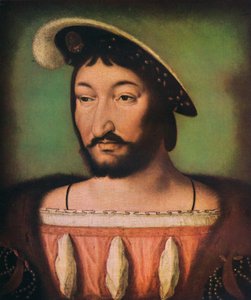 Retrato de Francisco I de Francia, siglo XVI de Jean Clouet
