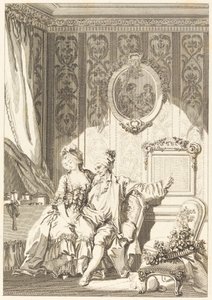 El Calendario de los Ancianos de Jean Dambrun after Jean Honoré Fragonard