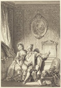 El calendario de los ancianos de Jean Dambrun after Jean Honoré Fragonard