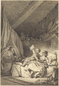 El zapatero de Jean Dambrun after Jean Honoré Fragonard