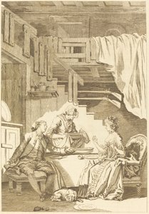 Le faucon de Jean Dambrun and Jean Baptiste Tilliard after Jean Honoré Fragonard