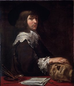 ""Autorretrato"" (Autorretrato) Pintura de Jean Daret (1615-1668) 1636 Museo del Hermitage, San Petersburgo (San Petersburgo)