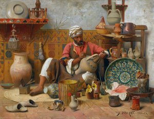 Un estudio de cerámica, Tánger de Jean Discart