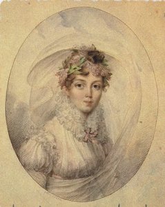 Retrato de la Princesa Zinaida Alexandrovna Volkonskaya 1792-1862