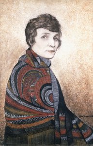 Retrato de Louise Boulanger de Jean Dunand