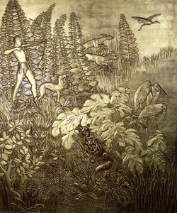 La caza, c. 1934 de Jean Dunand