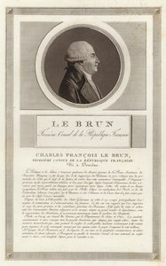 Retrato de Charles-François Lebrun, duque de Plaisance