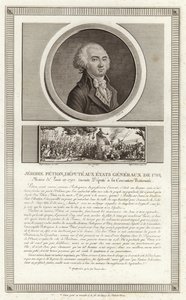 Retrato de Jerome Petion de Villeneuve