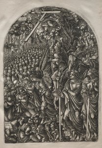 El Apocalipsis: Cuatro ángeles reteniendo los vientos, 1546-1556 de Jean Duvet