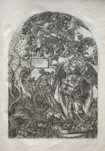 El Apocalipsis: San Miguel y el dragón de Jean Duvet