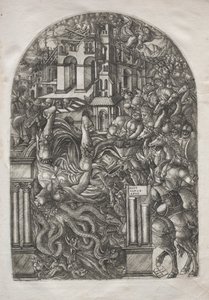 El Apocalipsis: La caída de Babilonia, 1546-1556 de Jean Duvet