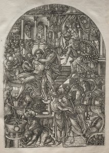 El Apocalipsis: El Martirio de San Juan Evangelista, 1546-1556
