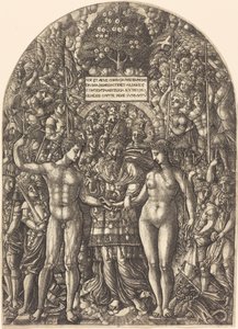 El Matrimonio de Adán y Eva de Jean Duvet