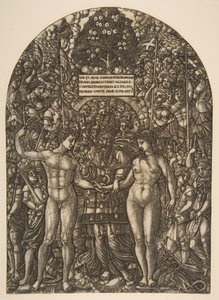 El matrimonio de Adán y Eva de Jean Duvet