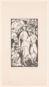 Cuatro soldados en un paisaje
Anzacs de Jean Emile Laboureur (signed by artist)