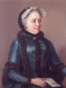 Emperatriz María Teresa de Austria (1717-80) 1762 de Jean Étienne Liotard