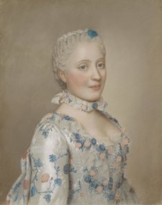 María Josefa de Sajonia, Delfina de Francia
Retrato de María José de Sajonia (1731-67), Delfina de Francia de Jean Étienne Liotard