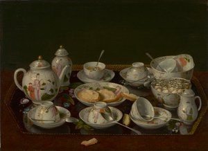 Naturaleza Muerta: Juego de Té, c.1781-3