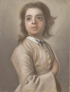 Estudio de un niño en carne y hueso
