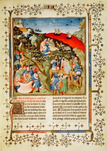Ms Fr.247 f.25 La Historia de José, ilustración, de 